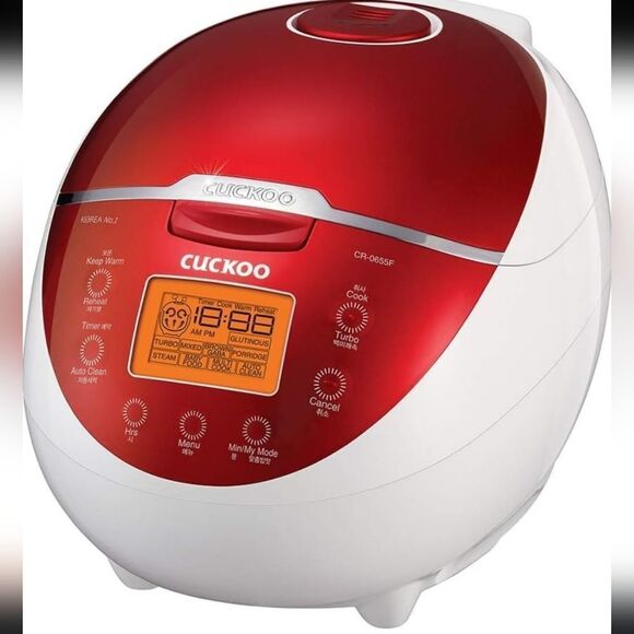 NEW CUCKOO 3-Cup ELECTRIC HEATING SMART RICE COOKER NON-STICK INNER POT REHEAT - Picture 15 of 15